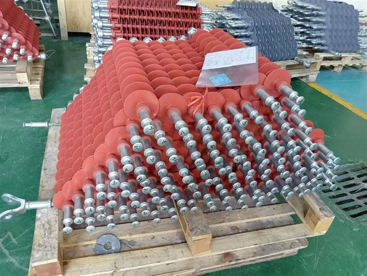 35kV 70kV High Tension Long Rod Dead End Suspension Insulators