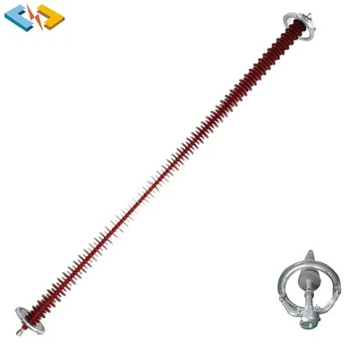 400kV 210kN Long Rod Silicone Rubber Insulator