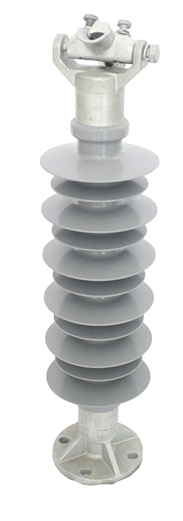 66kV High Voltage Electrical Line Post Insulators With Base