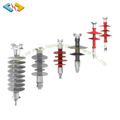 Composite Silicone Rubber 11kV 22kV 33kV Polymer Pin Insulator